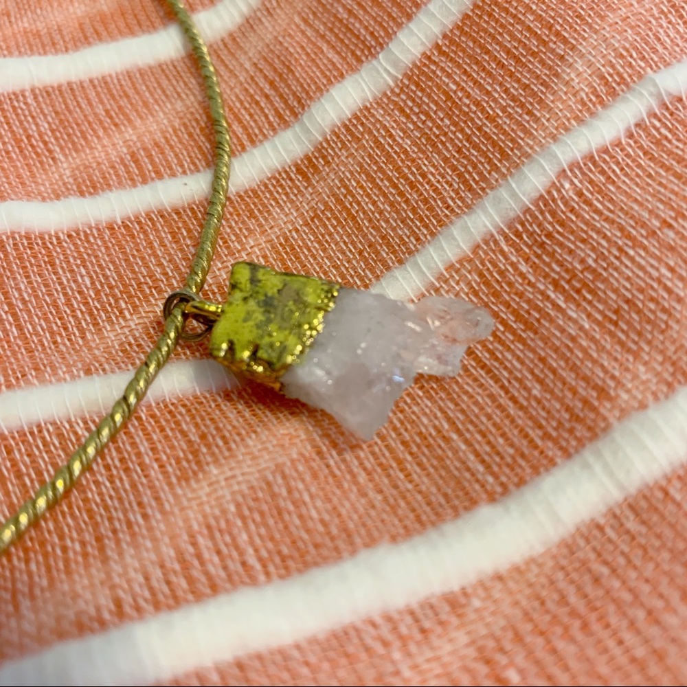 Handmade Snowflake with bronze crystal cho…